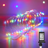 33 Ft 100 Led Plug in Waterproof Starry Firefly String Lights for Christmas Decor, Multicolor