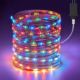 33 Ft 100 Led Plug in Waterproof Starry Firefly String Lights for Christmas Decor, Multicolor