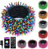 82FT 250LED Smart RGB String Lights for Halloween Christmas, App Controlled, Dimmable, Waterproof