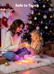 Minetom 33FT 100LED Fairy Lights Battery Operated, Multicolor String Lights