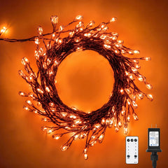 Minetom Halloween Fairy Lights Plug in, Twinkle String Lights with Remote