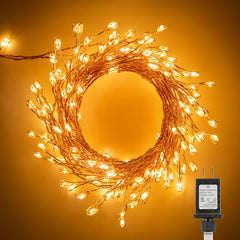Minetom Fairy Lights Plug in, String Lights for Christmas Tree Decoration