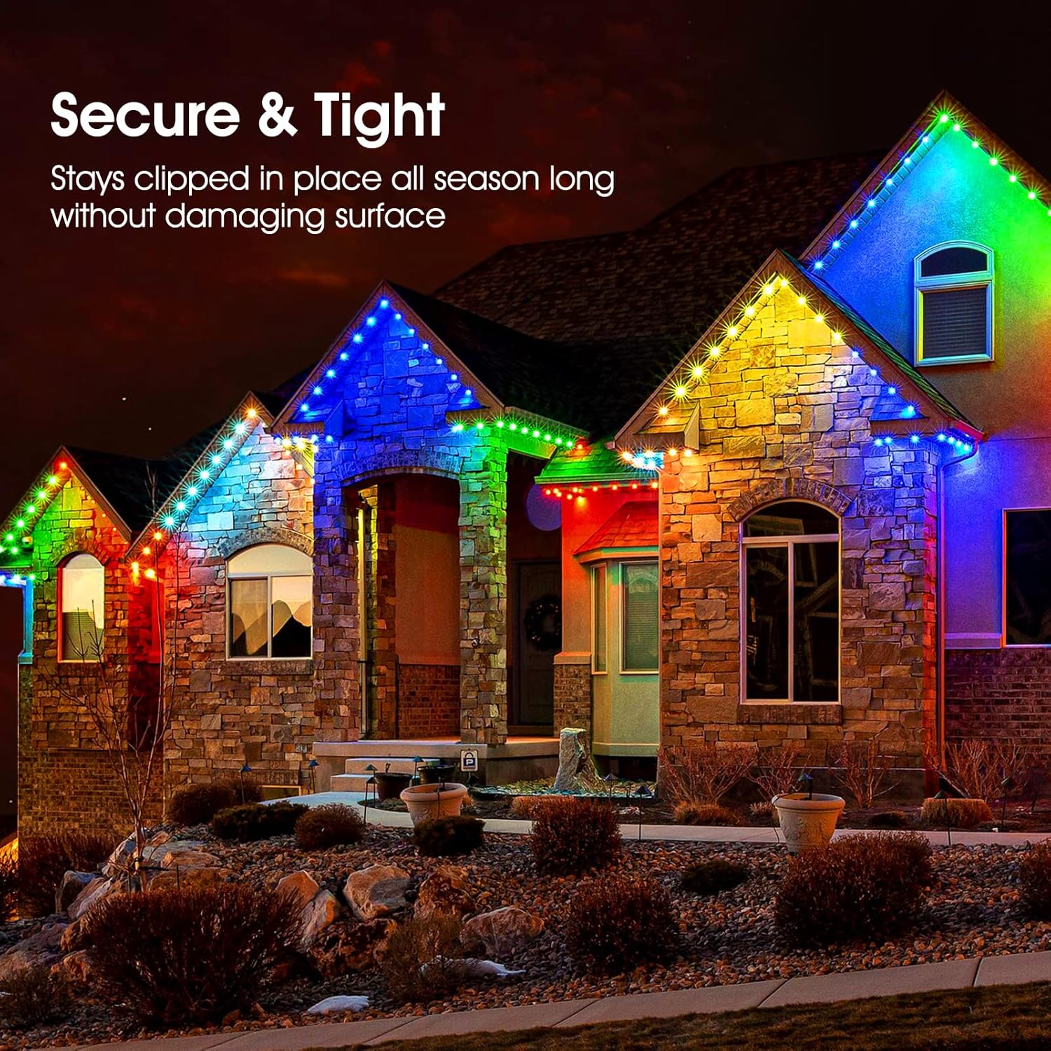 100/200/400 Pack All-in-One Christmas Light Clips for C7 C9 Christmas String Lights