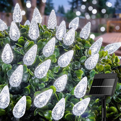 Minetom C6 Solar Christmas Lights Outdoor, 50 LEDs Waterproof String Lights